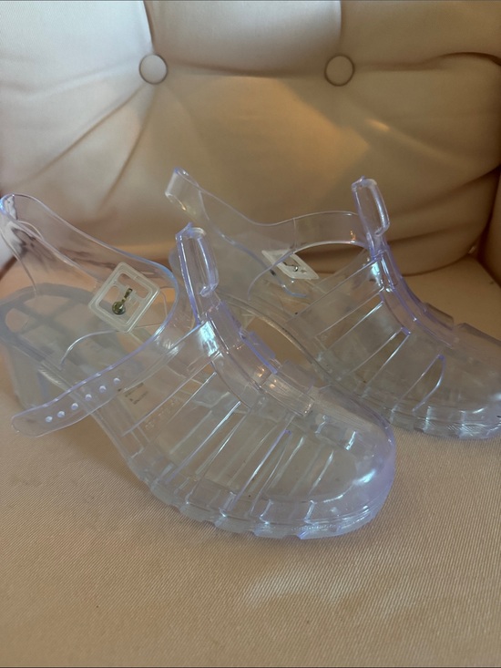 Madden Girl Shoes - Madden Girl Clear Transparent Jelly Sandals